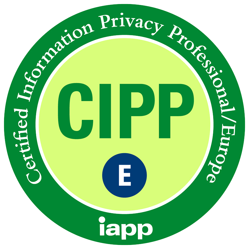 CIPP/E.