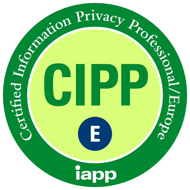 CIPP/E.